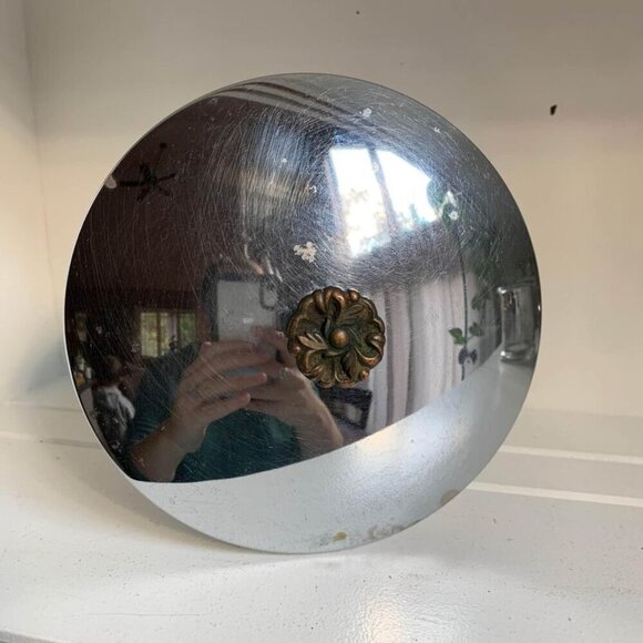 Vintage Everedy Chrome Coffee Canister With Lid - Picture 6 of 10